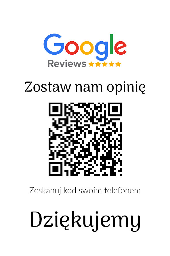 Ramka NFC z kodem QR Szablon #1 - Opinia - Złota A5 15x20 cm Wisząca - obrazek 4