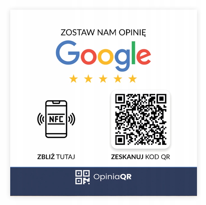 Opinia Google QR Tabliczka Zbliżeniowa - obrazek 4